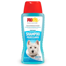 Shampoo Procão para Cães e Gatos Pelos Claros 500ml