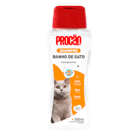 Shampoo Procão Para Gatos Banho de Gato 500ml