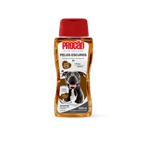 Shampoo Procão Pelos Escuros para Cães e Gatos 500ml