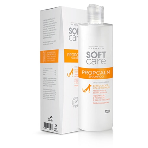 Shampoo Propcalm Soft Care para Cães e Gatos 300ml