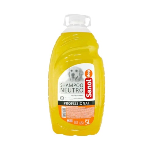 Shampoo Sanol Neutro para Cães e Gatos 5 Litros