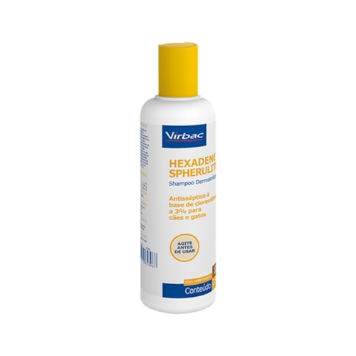 Shampoo Virbac Hexadene Spherulites para Cães e Gatos