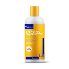 Shampoo Virbac Peroxydex Spherulites para Cães, Gatos e Equinos