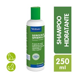 Shampoo Virbac Sebocalm Spherulites para Cães e Gatos 250ml