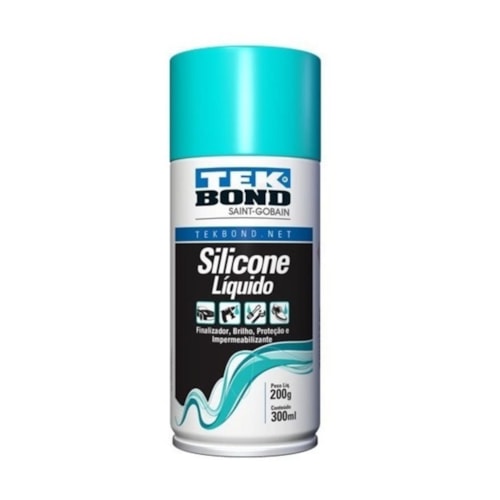 Silicone Líquido TekBond Spray Finalizador 300ml 