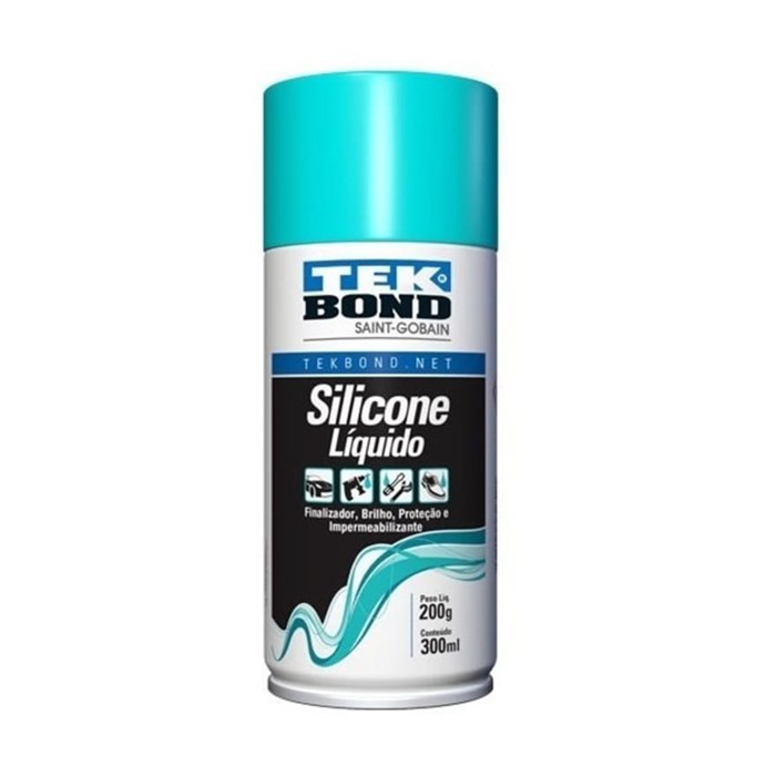 Silicone Líquido TekBond Spray Finalizador 300ml 