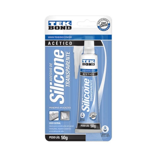 Silicone Maxx Transparente de Alta Performance 50g - TekBond
