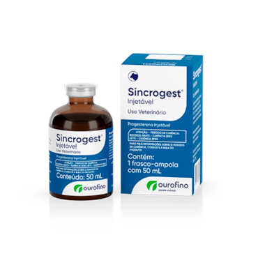 Sincrogest Injetável Ourofino 50ml 