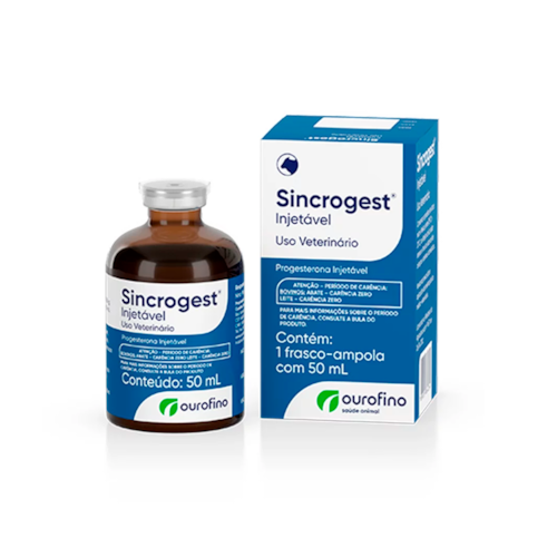 Sincrogest Injetável Ourofino 50ml 