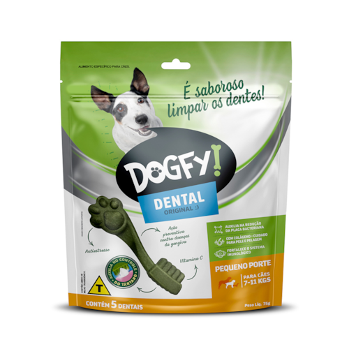 Snack Dental Original Porte Pequeno - Dogfy
