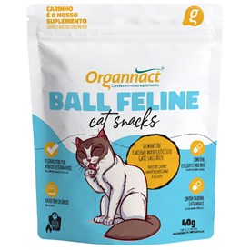 Snacks Ball Feline Cat 40g Organnact