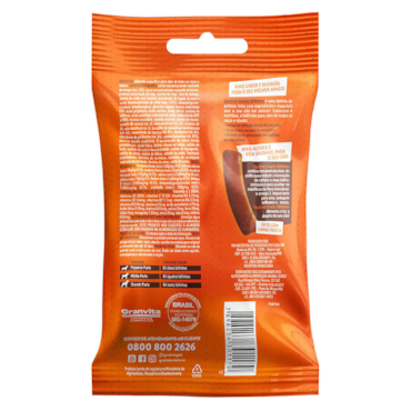 Snacks Bifinho Quatree Sabor Carne 60g - imagem adicional