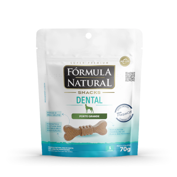 Snacks Fórmula Natural Dental para Cães de Porte Grande 70g