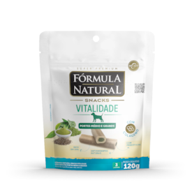 Snacks Fórmula Natural Vitalidade para Cães de Porte Médio e Grande 120g