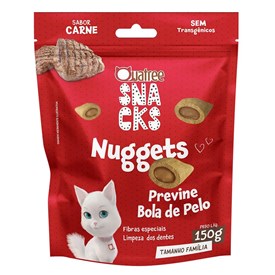 Snacks Nuggets Quatree Cat Bola de Pelo Carne 150g