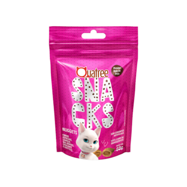 Snacks Nuggets Quatree Cat Bola de Pelo Frango 60g