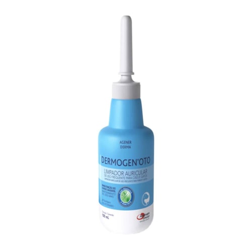Solução de Limpeza Auricular Dermogen Oto para Cães e Gatos 100ml
