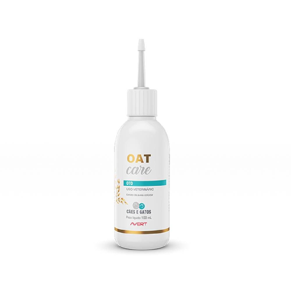 Solução Otológica Oat Care Avert para Cães e Gatos 100 ml