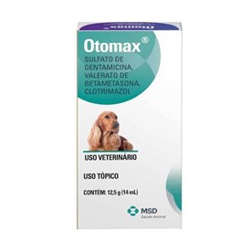 Solução Otológica Otomax MSD para Cães 14ml