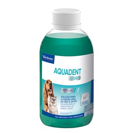 Solução para Higiene Oral Cães e Gatos Aquadent FR3SH 250 ml - Virbac