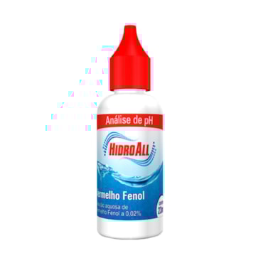 Solução Vermelho de Fenol HidroAll Análise de pH 23ml