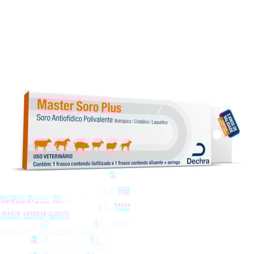Soro Antiofídico Polivalente Master Soro Plus Dechra