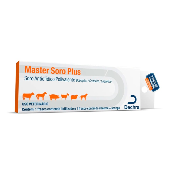Soro Antiofídico Polivalente Master Soro Plus Dechra
