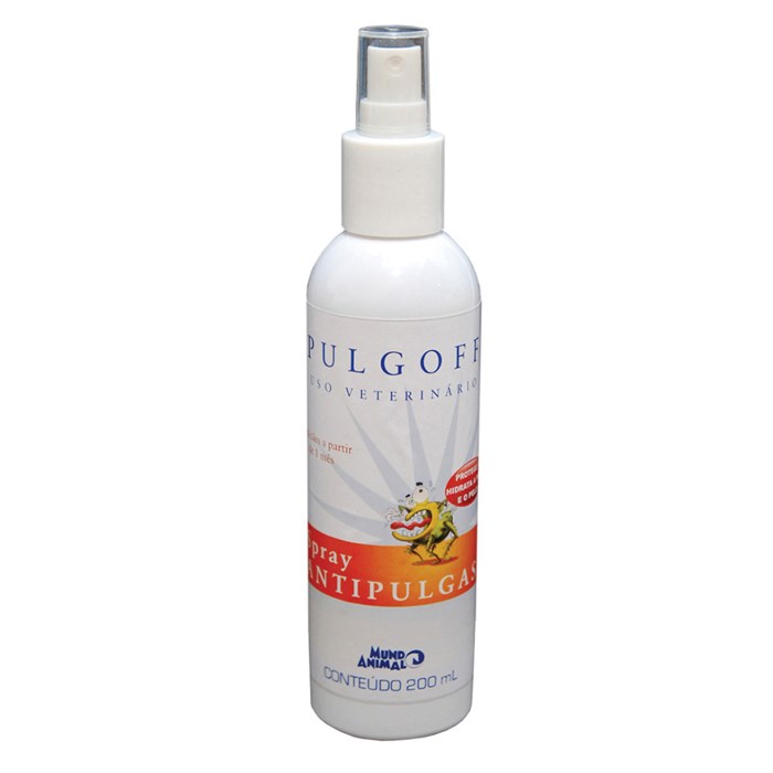 Spray Antipulgas Pulgoff 200ml - Mundo Animal