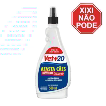 Spray Repelente Vet+20 Afasta Cães 500ml 