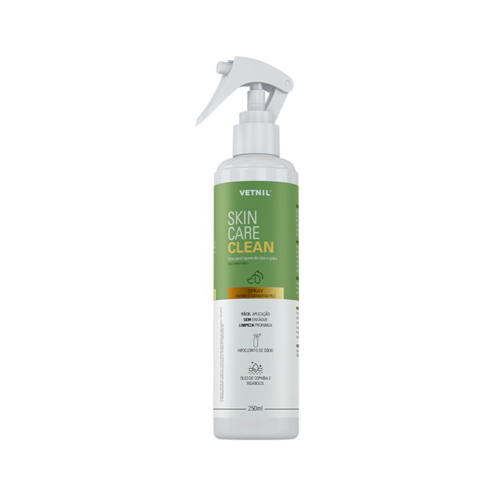 Spray Skin Care Clean 250ml - Vetnil