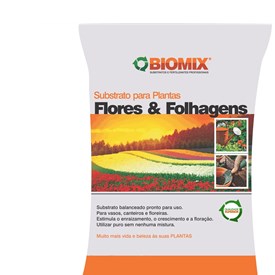 Substrato Biomix para Flores e Folhagens 20KG