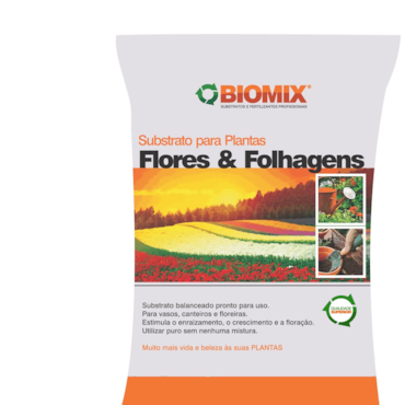 Substrato Biomix para Flores e Folhagens 20KG