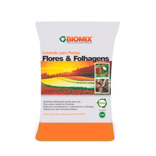 Substrato Biomix para Flores e Folhagens 5 kg
