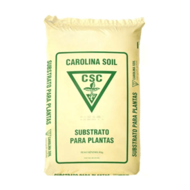 Substrato Carolina Soil II para Plantas Classe V CE 0,7 - 45 Litros 8kg 