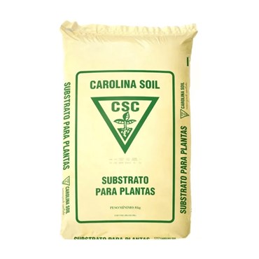 Substrato Carolina Soil II para Plantas Classe V CE 0,7 - 45 Litros 8kg 