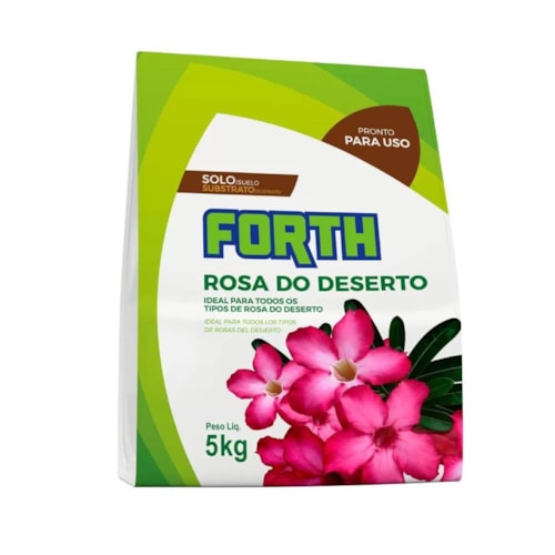 Substrato Forth Jardim para Rosa do Deserto 