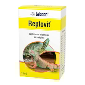 Suplemento Alcon Reptovit para Répteis 15ml
