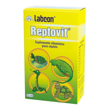 Suplemento Alcon Reptovit para Répteis 15ml