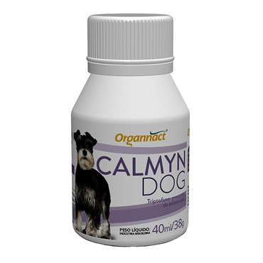 Suplemento Alimentar Calmyn Dog Organnact para Cães 40ml