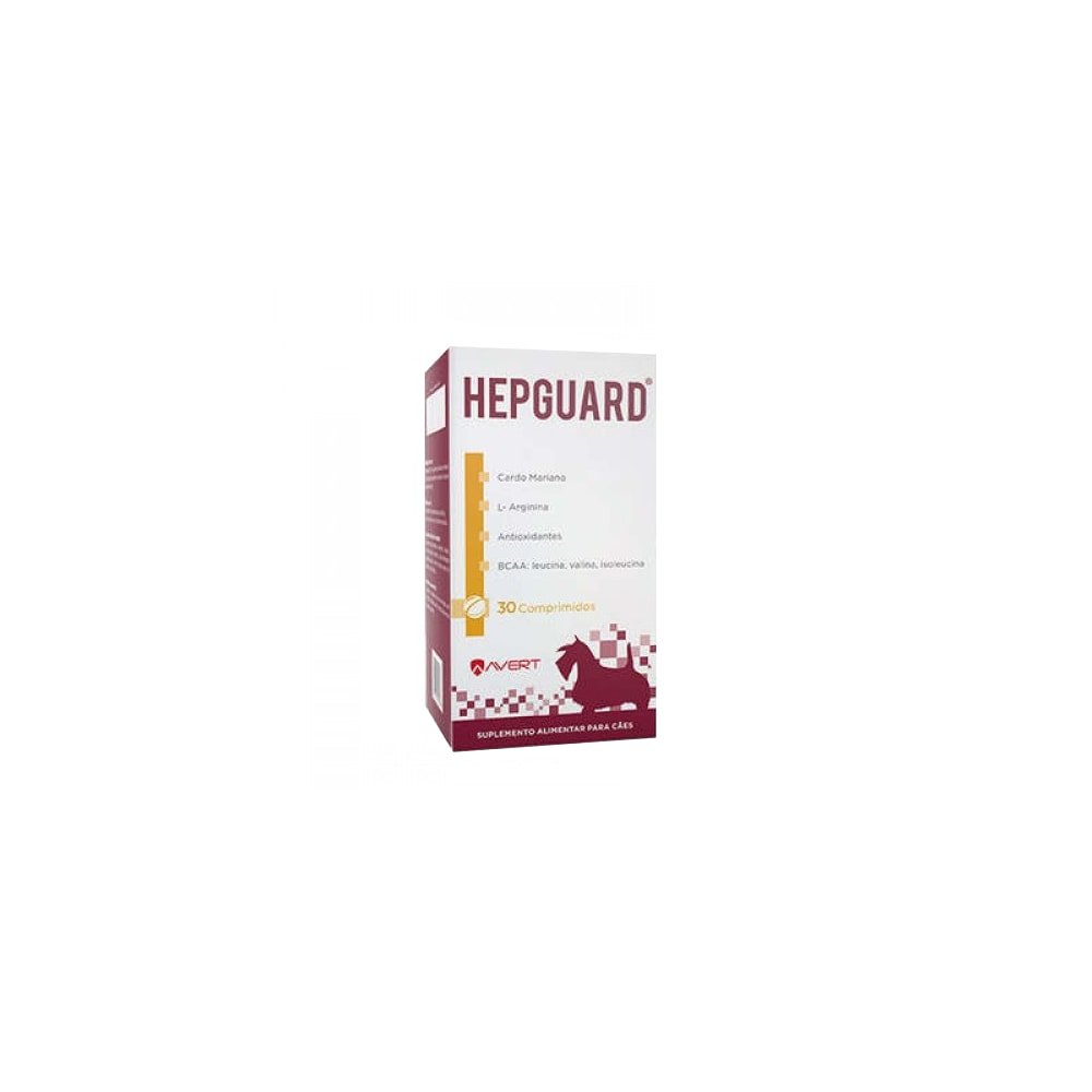 Suplemento Alimentar Hepguard para Cães com 30 Comprimidos