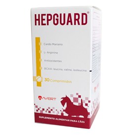 Suplemento Alimentar Hepguard para Cães com 30 Comprimidos