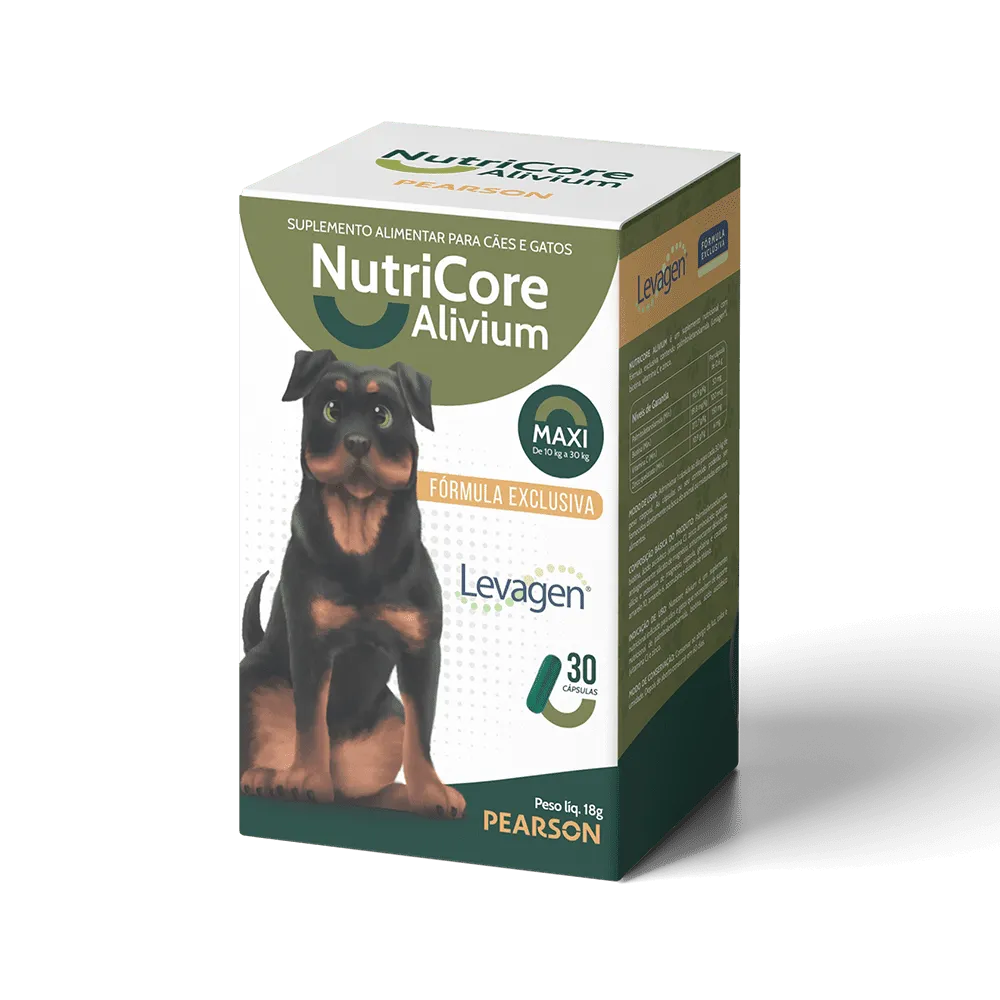 Suplemento Alimentar Nutricore Alivium Max 30 Capsulas - Pearson
