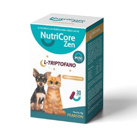 Suplemento Alimentar Nutricore Zen Mini 30 Capsulas - Ucb Vet