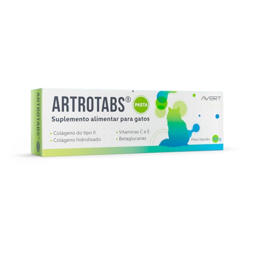 Suplemento Alimentar para Gatos Artrotabs em Pasta 60g - imagem adicional