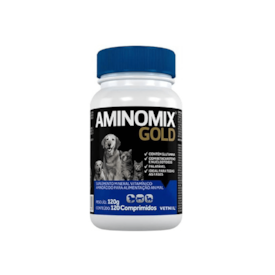 Suplemento Aminomix Gold Vetnil para Cães e Gatos 120g