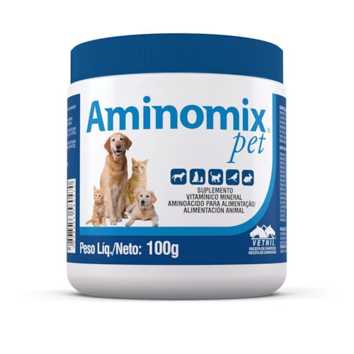 Suplemento Aminomix Pet Vetnil 100g
