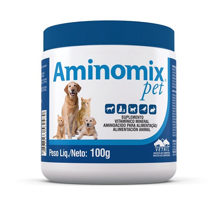 Suplemento Aminomix Pet Vetnil 100g