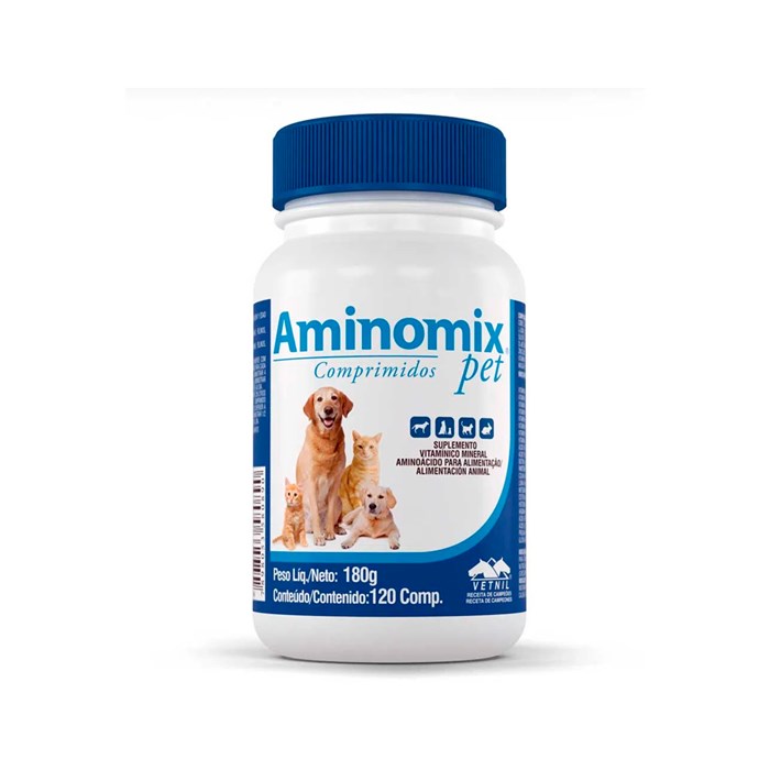 Suplemento Aminomix Pet Vetnil 180g