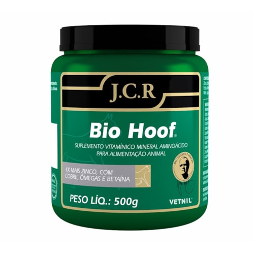 Suplemento Bio Hoof JCR Vetnil para Equinos 500g