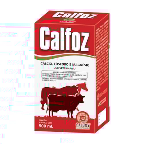 Suplemento Calfoz Injetável 500ml 